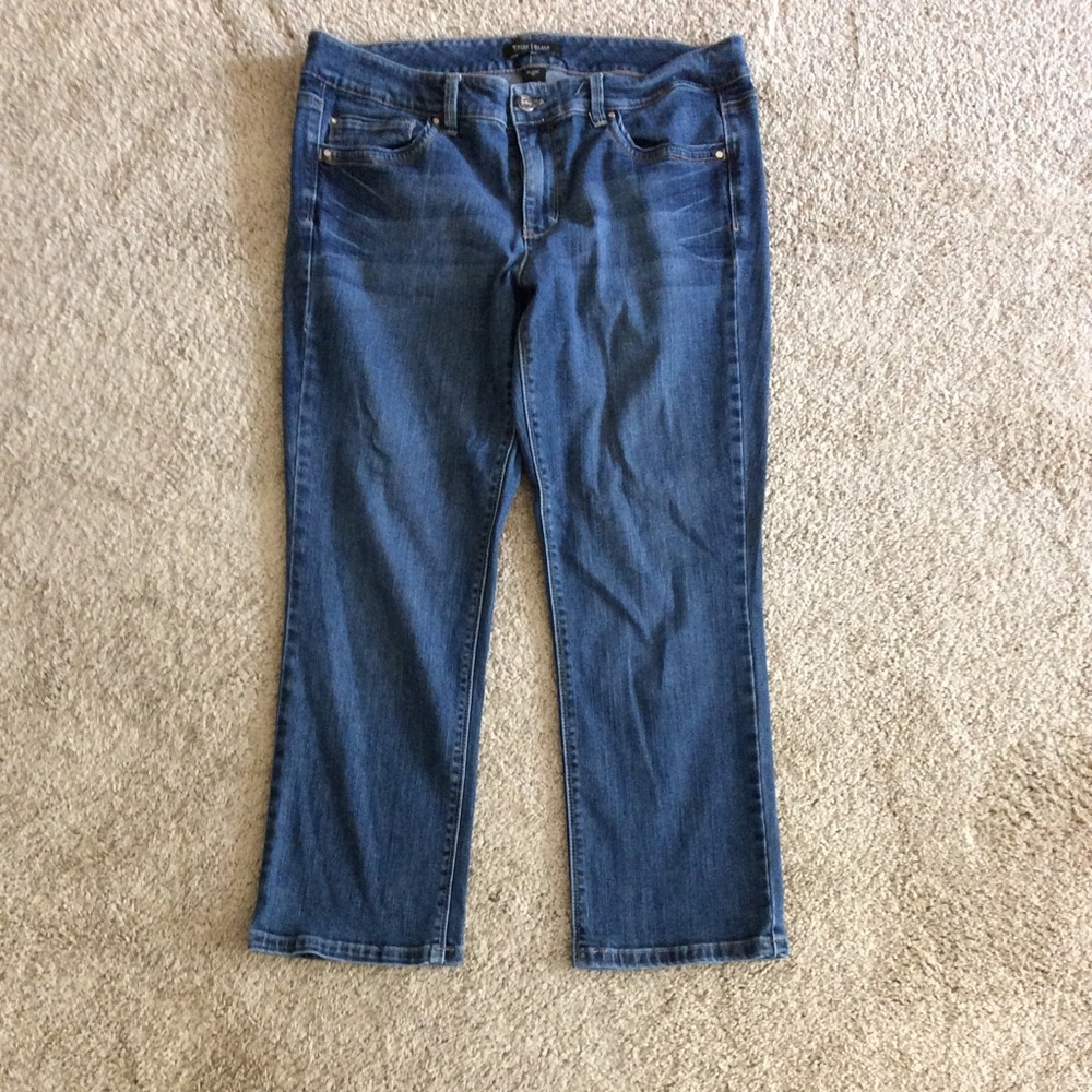 White House Black Market Crop Jeans